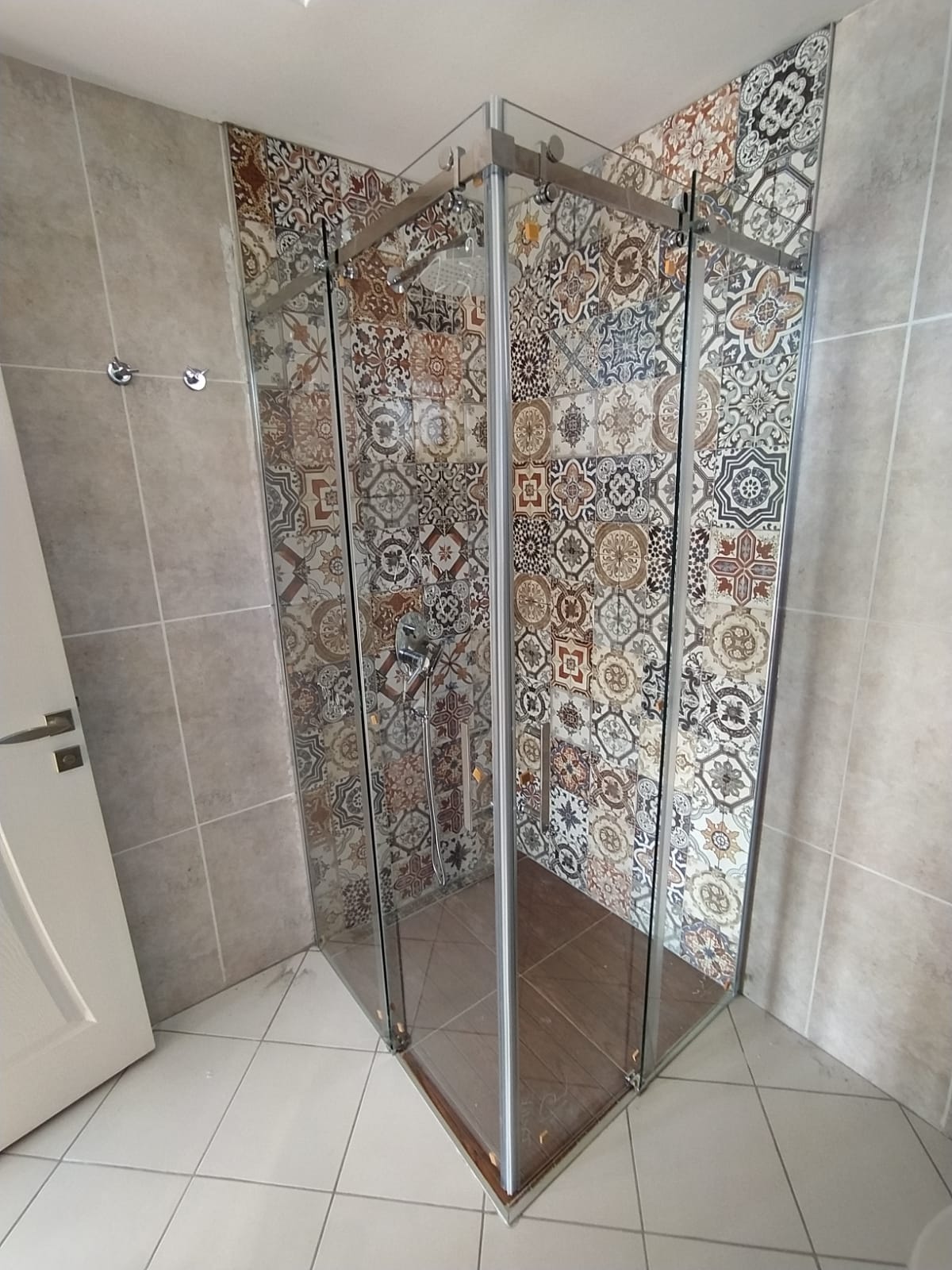 Smeraldo Serisi Krom 8mm Şeffaf Dusakabin