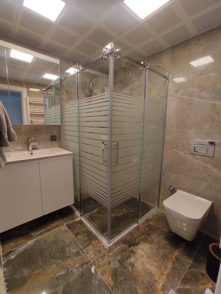 Smeraldo Serisi Desenli Duşakabin