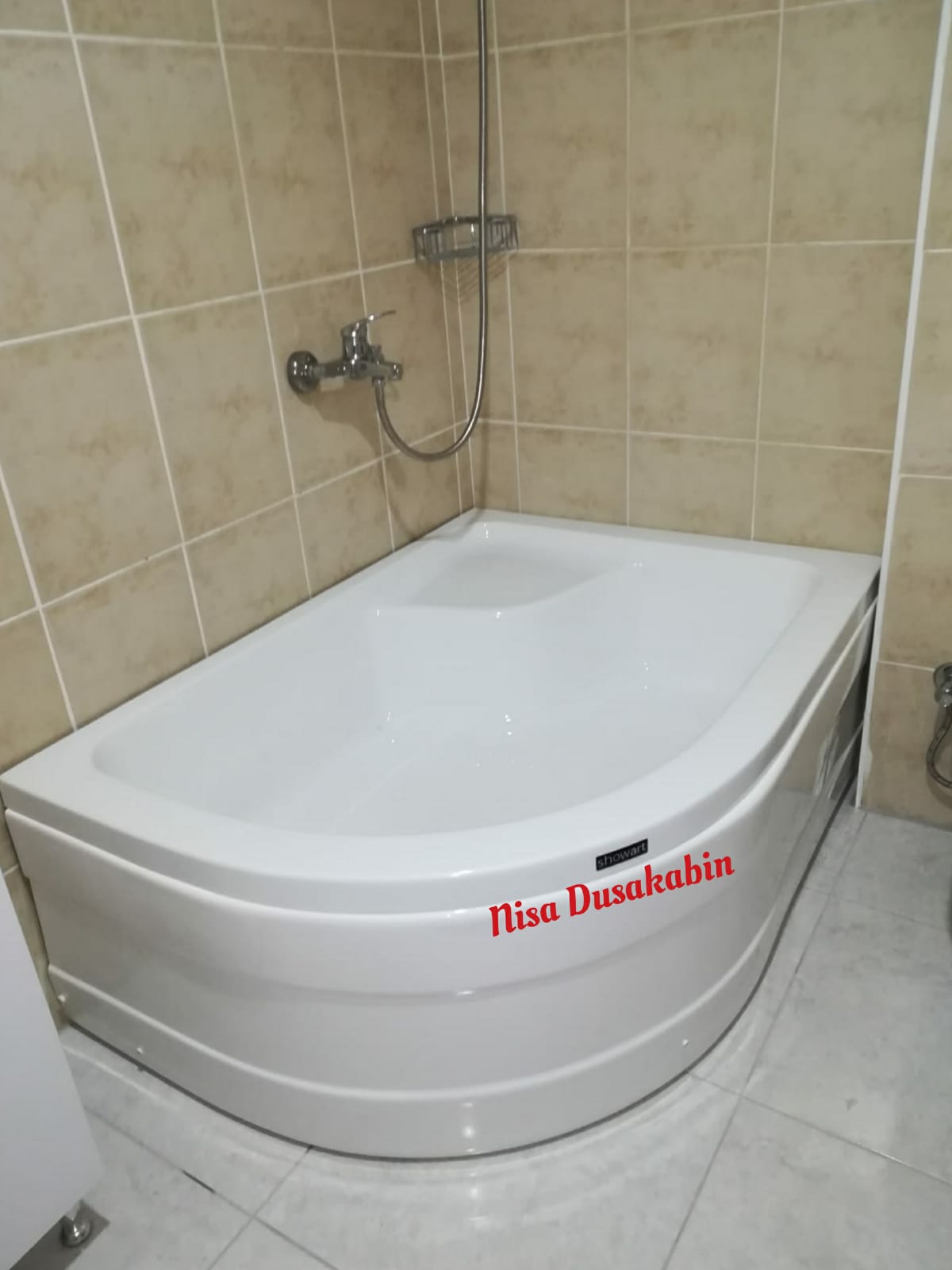 120×90 Mini Asimetrik Küvet