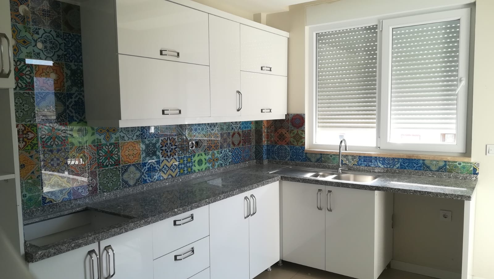 3D Tezgah Arası Cam Panel